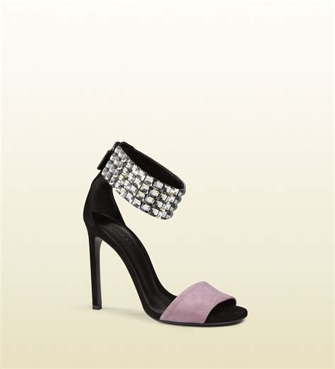 gucci mallory crystal sandals|Gucci Sandals for Women .